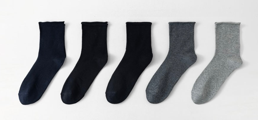 5 pari muških antibakterijskih čarapa bez gume 6498 - TANKE