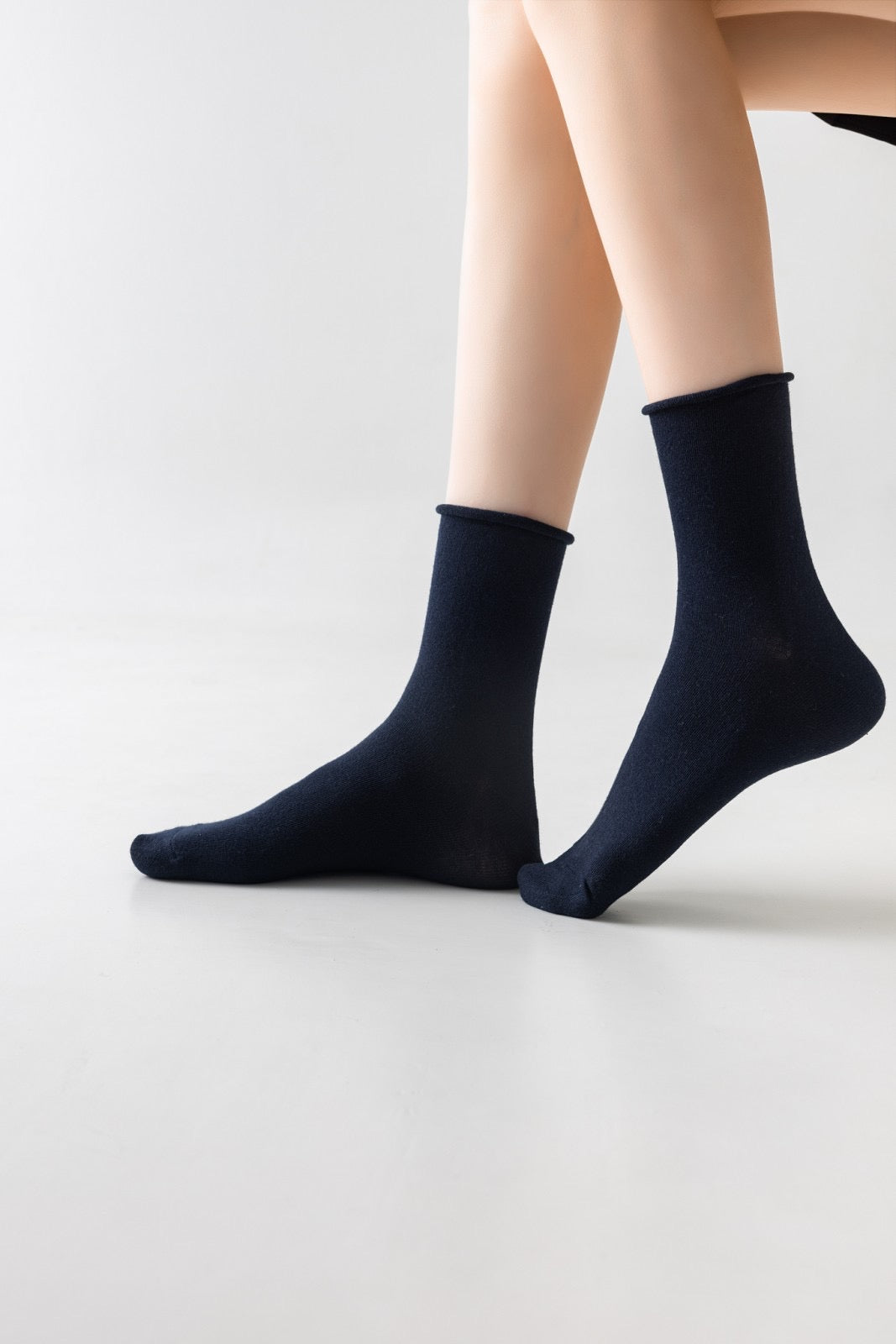 6 pari ženskih antibakterijskih čarapa brez gume 5780 - TANKE