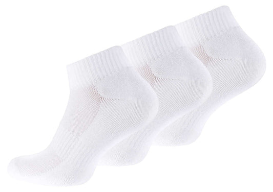 3 para quarter sportskih čarapa S.Soul 2100, bijele