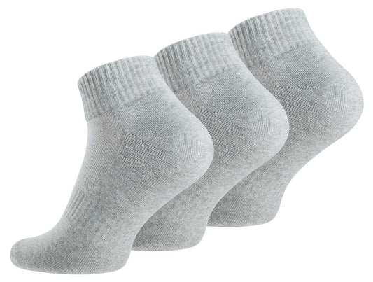 3 para quarter sportskih čarapa S.Soul 2100, siva