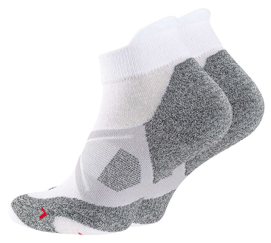 Sportske čarape sa zaštitom za petu, VCA 2145 bijele