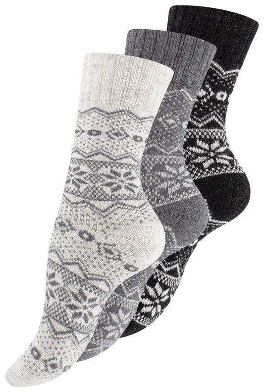 1 par vunenih čarapa HYGEE Norveške čarape 4142