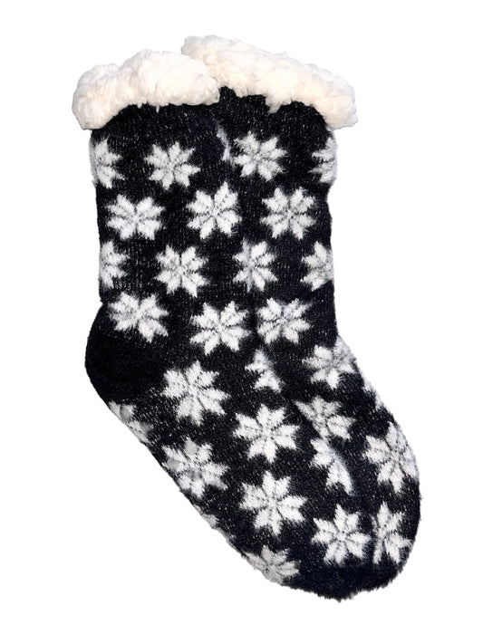 1 par toplih podstavljenih čarapa, pahuljice 5731.6
