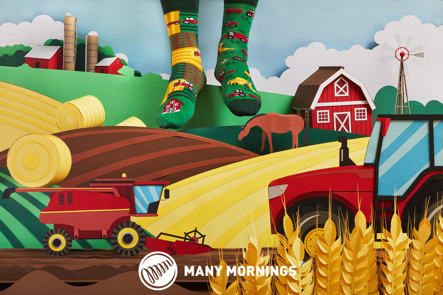 Happy Harvest čarape, Many mornings