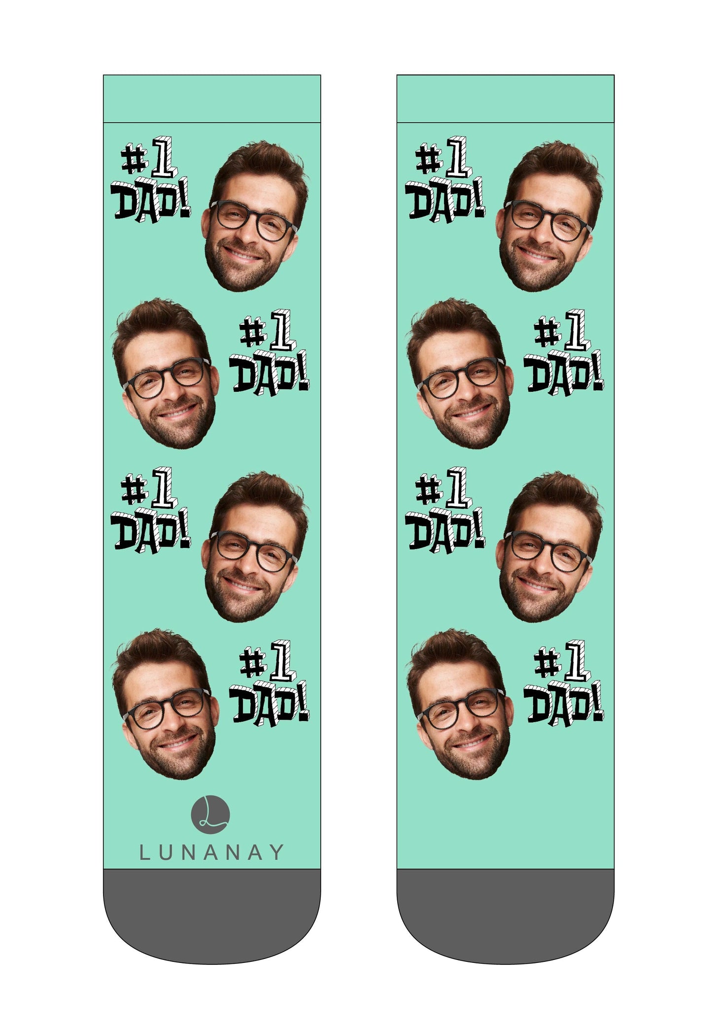 Personalizirane čarape | Čarape po narudžbi, #1 Dad