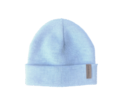 Zimska pletena kapa Lunanay 1205, baby plava