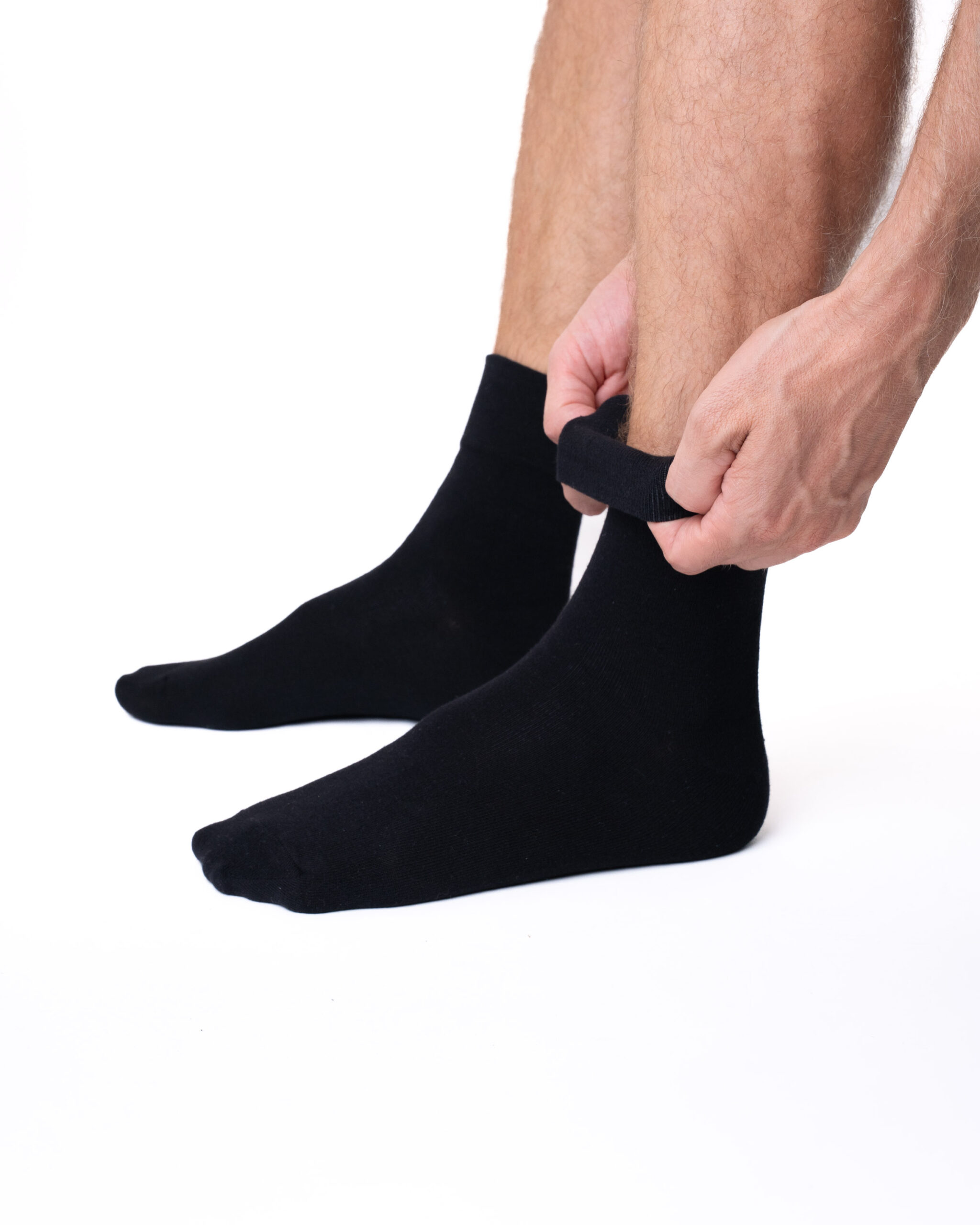 6 pari muških čarapa bez gume, jednobojne 6280 - Slika 4