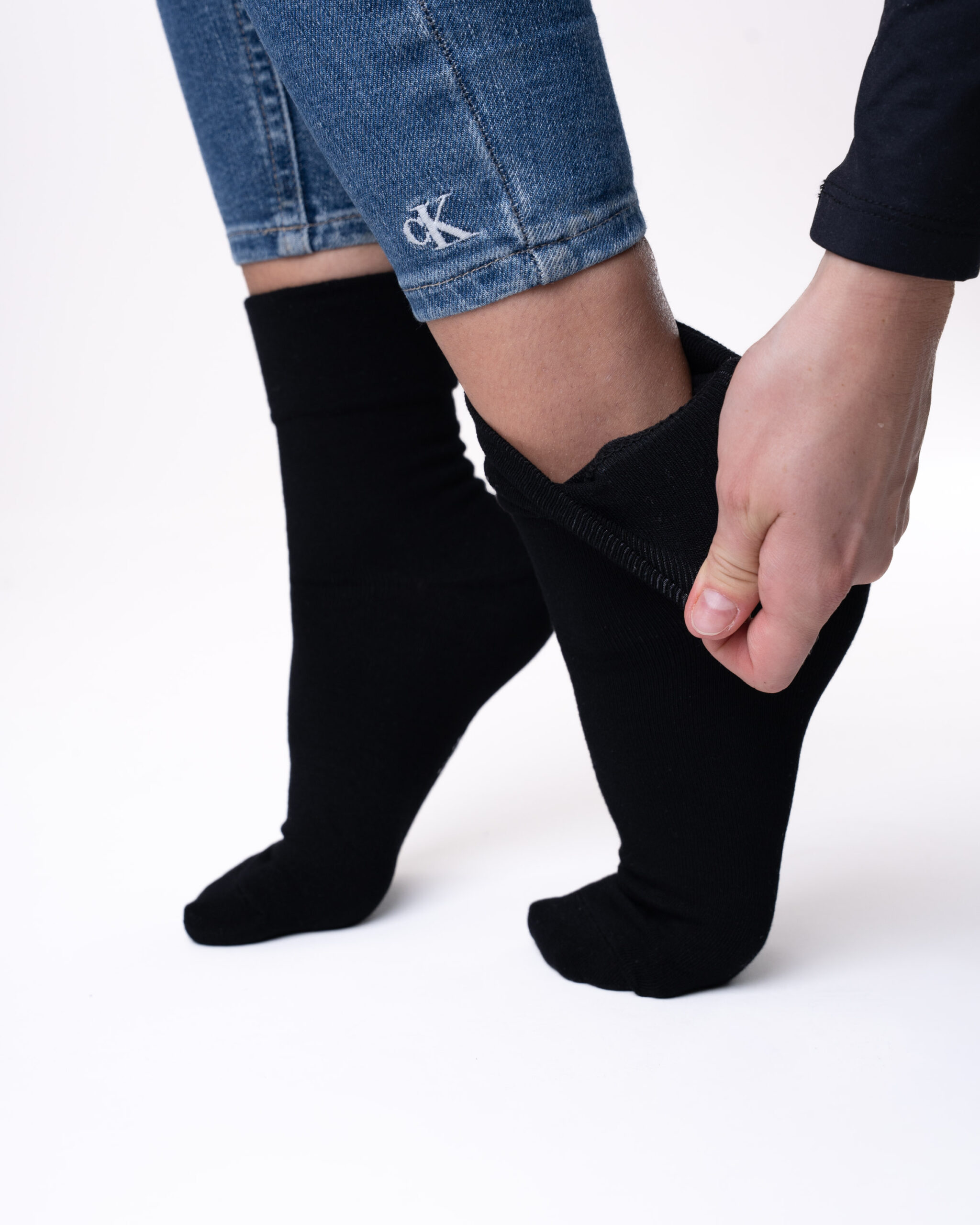 6 pari muških čarapa bez gume, jednobojne 6280 - Slika 3