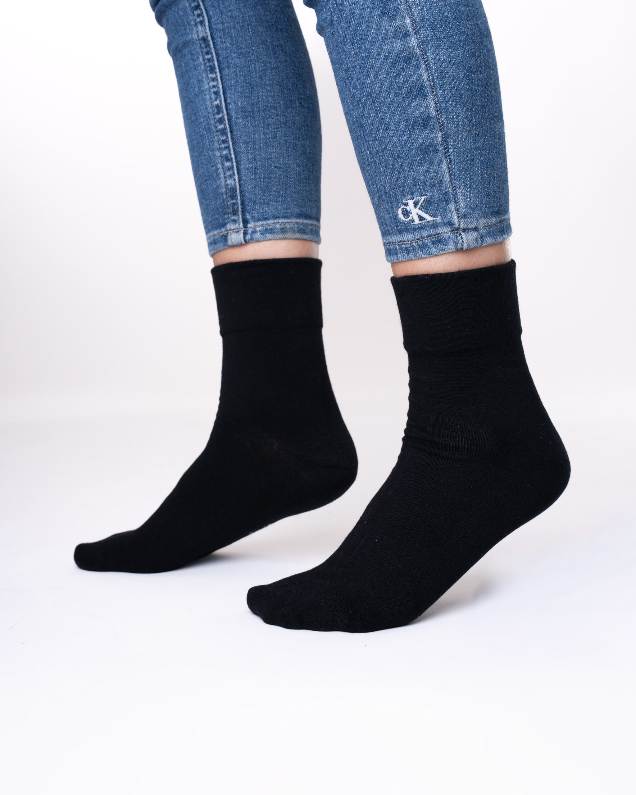 6 pari muških čarapa bez gume, jednobojne 6280 - Slika 2