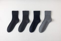 6 pari muških antibakterijskih čarapa bez gume i bez šavova, mix 6529