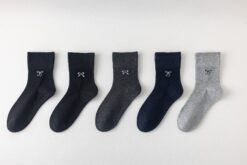 6 pari ženskih antibakterijskih čarapa bez elastike i bez šavova, mašna 5856