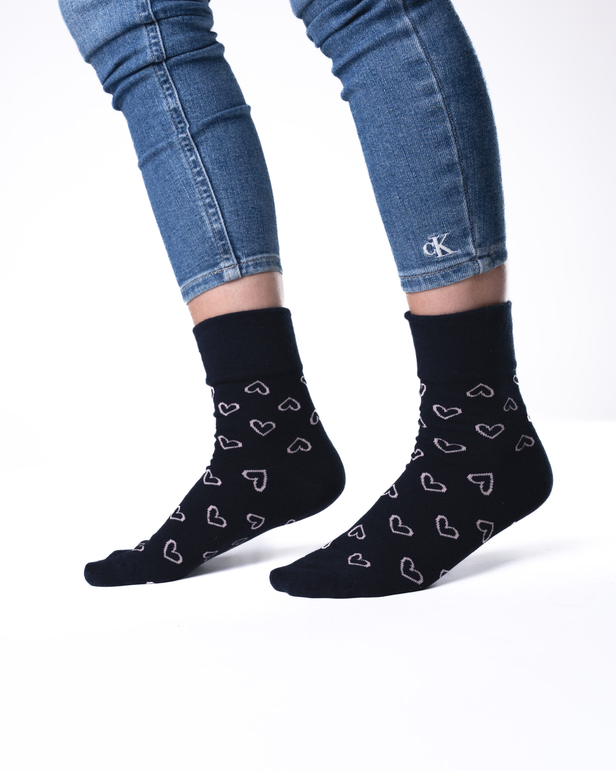 6 pari ženskih čarapa bez gumice, mašnica i srca 5702 - Slika 4