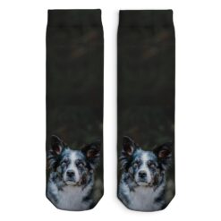 Personalizirane čarape | Čarape po narudžbi, slika preko jedne čarape