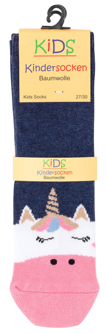 3 pari čarapa za djevojčice VCA, jednorog 6028 - Slika 2