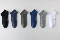 6 pari muških niskih čarapa, antibakterijske i bez šava, mix 6538