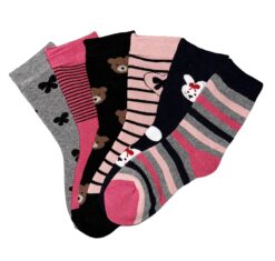 3 para debelih čarapa za djevojčice, medo 7264