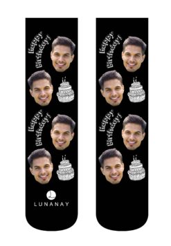 Personalizirane čarape | Čarape po narudžbi, Happy birthday