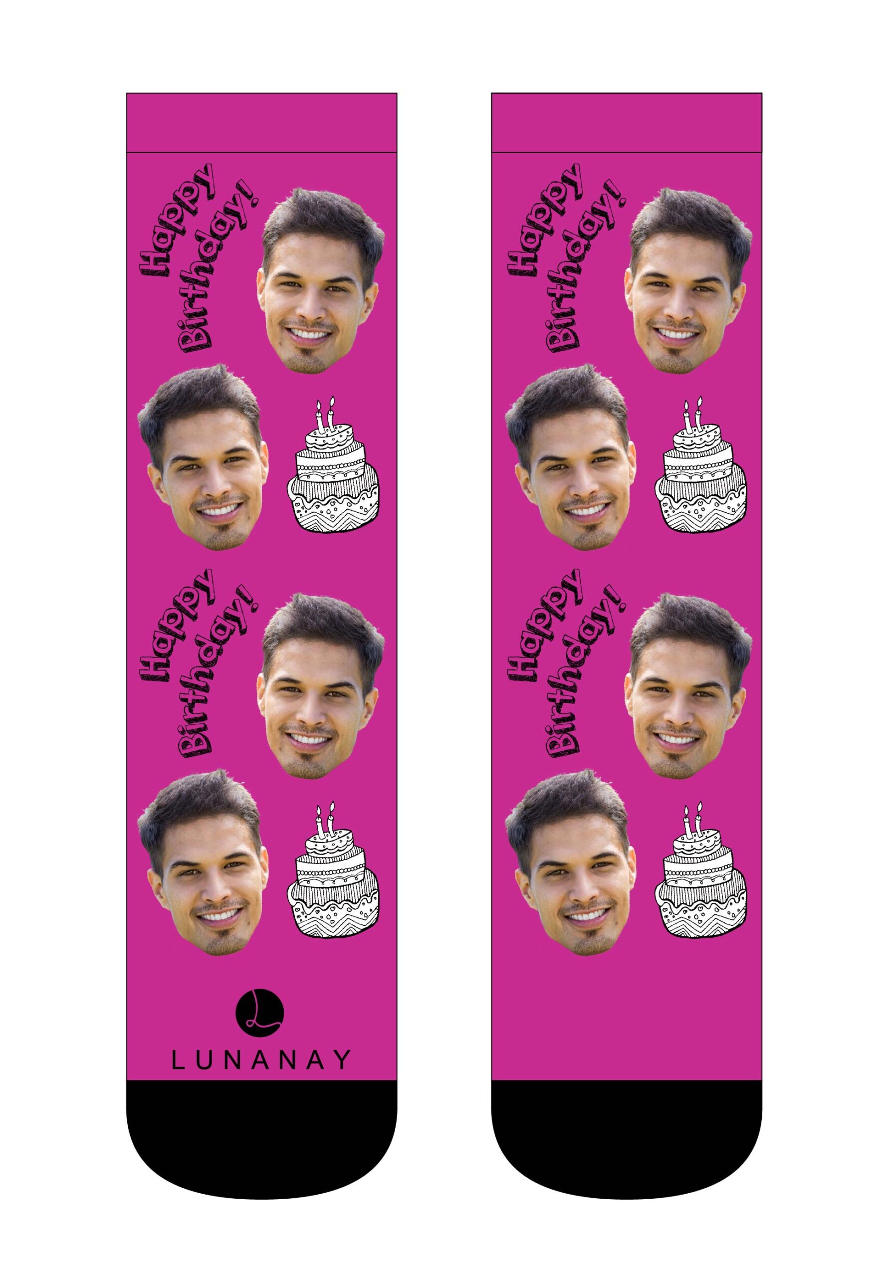 Personalizirane čarape | Čarape po narudžbi, Happy birthday - Slika 3