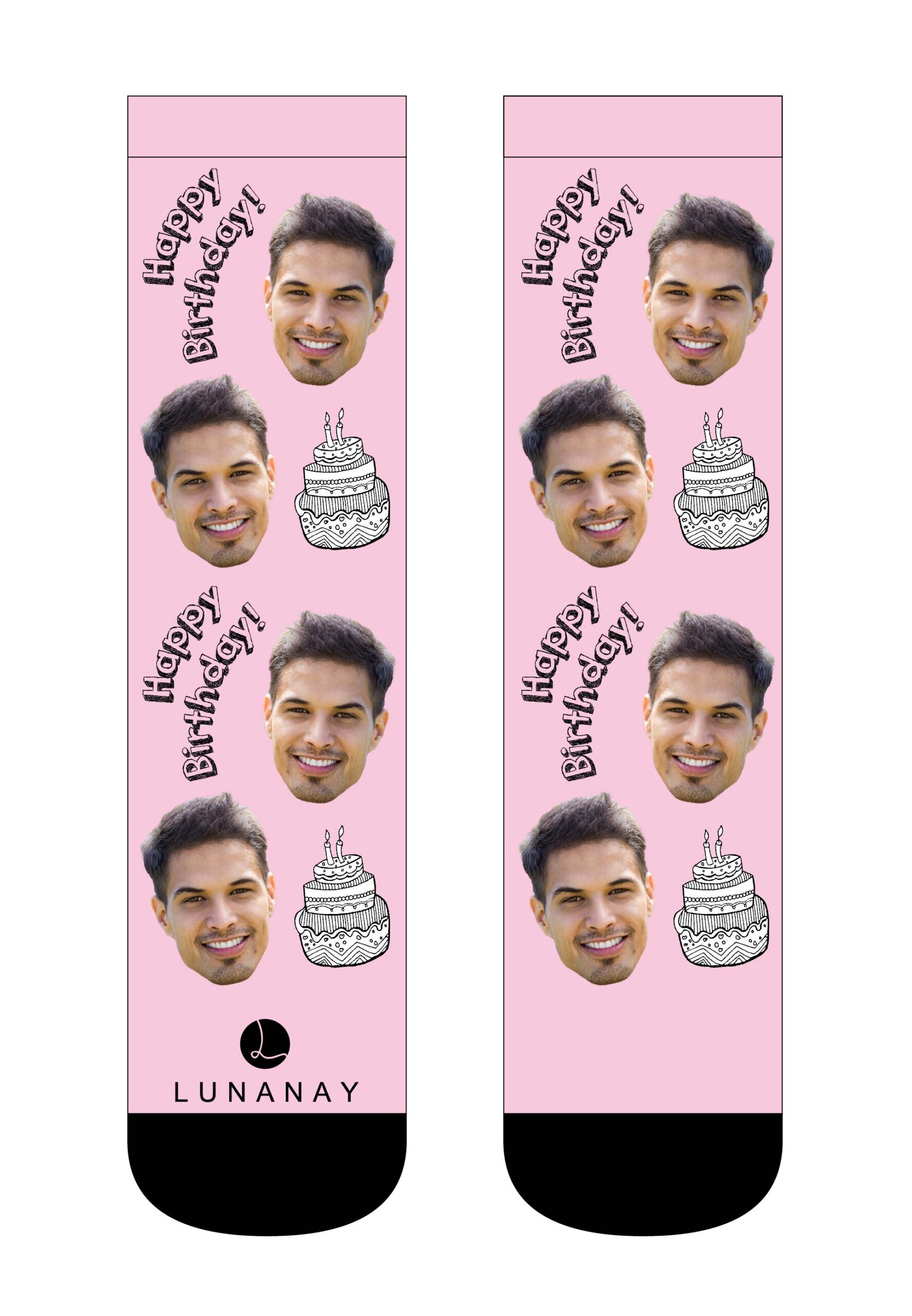 Personalizirane čarape | Čarape po narudžbi, Happy birthday - Slika 4