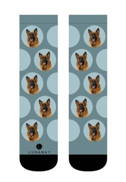 Personalizirane čarape | Čarape po narudžbi, lice u krog