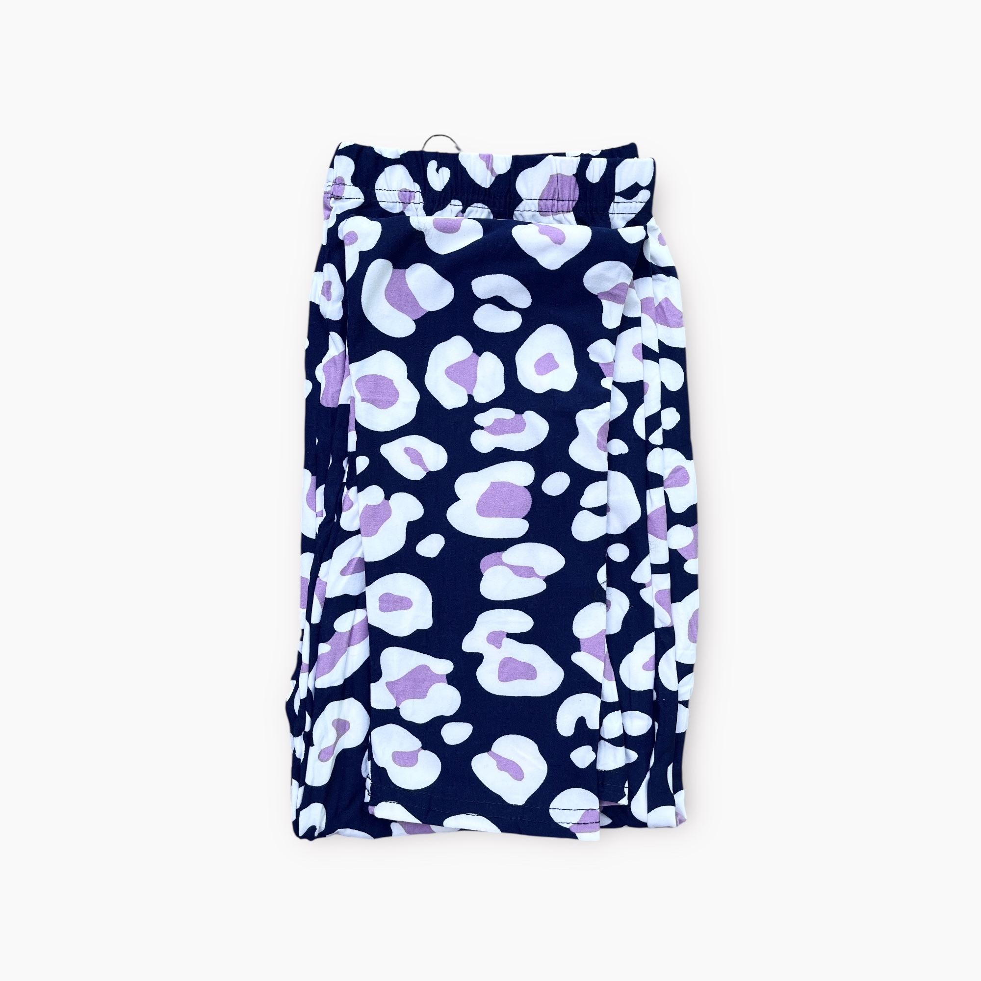 Pamučne tajice za veće veličine 1639, leopard ružičast