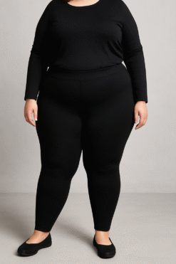 Pamučne tajice za veće veličine PLUS SIZE 2501