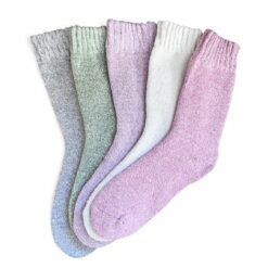 3 para čarapa od mješavine vune alpake, 5770 pastel