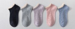 6 pari ženskih niskih čarapa, mini čipka 5969