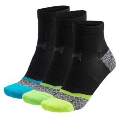 Xtreme trkačke čarape – 3 para, crne