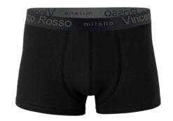 Muške bokserice Vincenzo Rosso 1014, crne