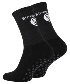 1 par premium sportskih nogometnih čarapa Stark Soul, 2181 crne