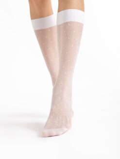 Fiore najlonske čarape Dots Massage, 20 den