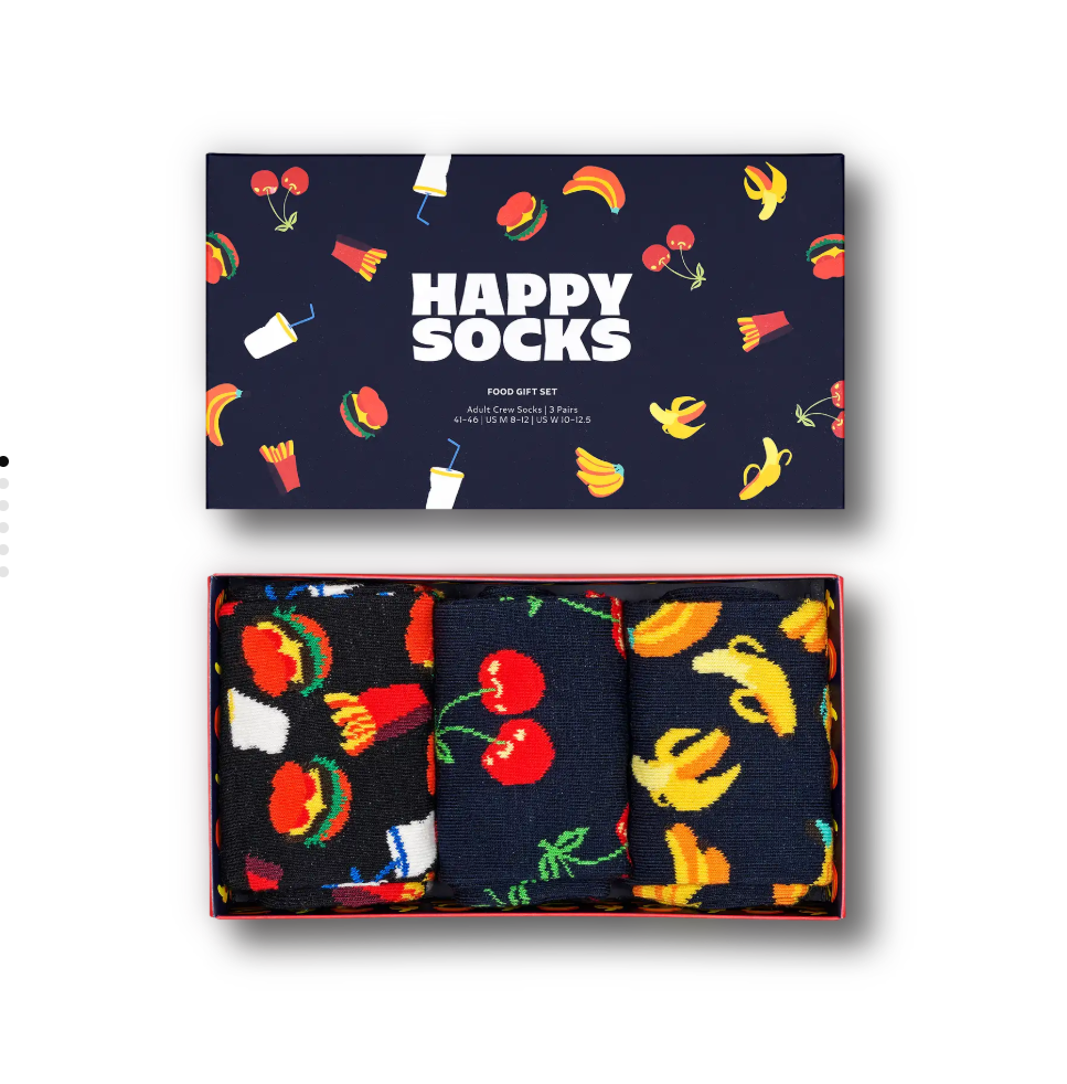 Happy Socks poklon paket Food Socks - Slika 2
