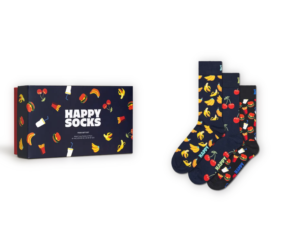 Happy Socks poklon paket Food Socks