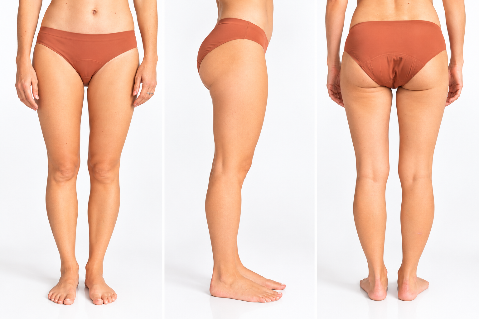 Mia – menstrualne gaćice, smeđe - Slika 2