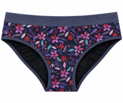 Sofia – menstrualne gaćice, s plavim uzorkom