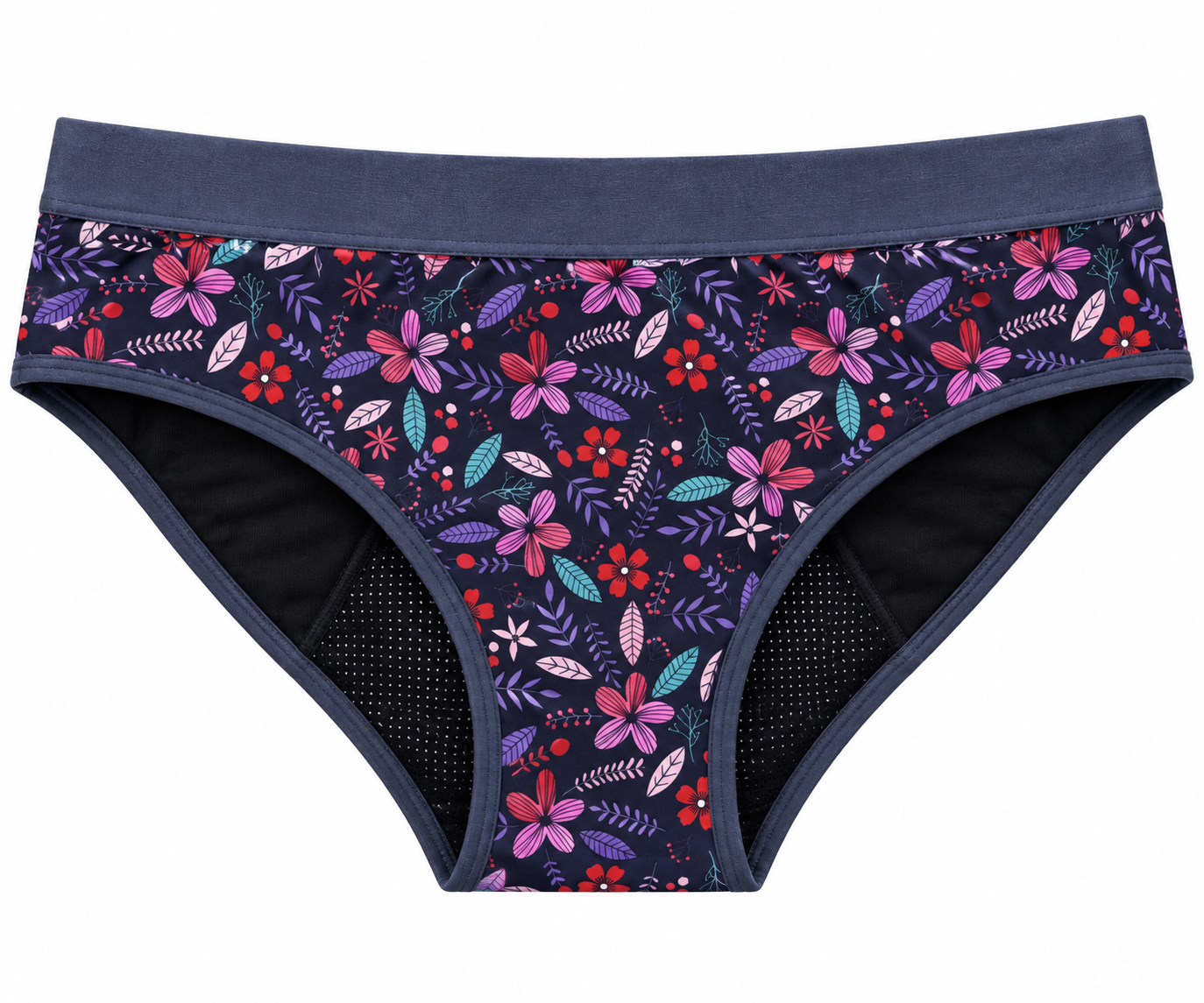 Sofia – menstrualne gaćice, s plavim uzorkom