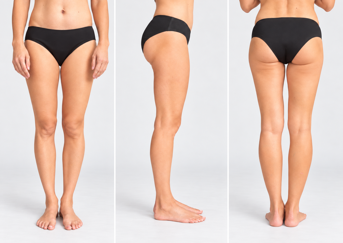 Nora – menstrualne gaćice, crne - Slika 2